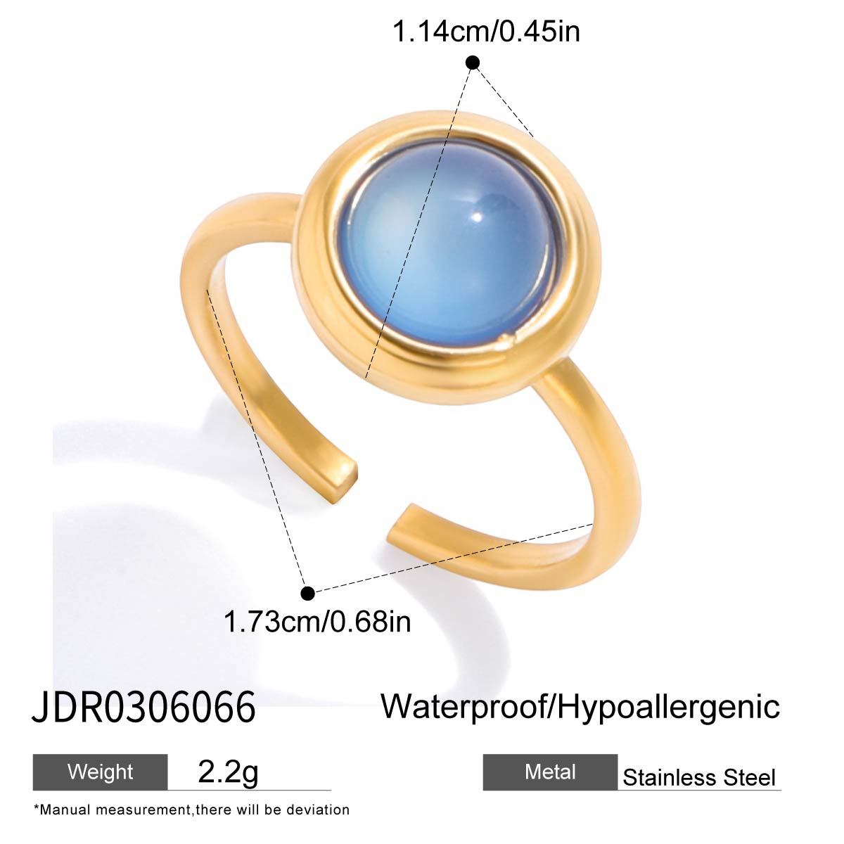 Artistic Gold Ring Set - Multi-Style Vintage Statement Rings with Gemstones & Poker Design for Women