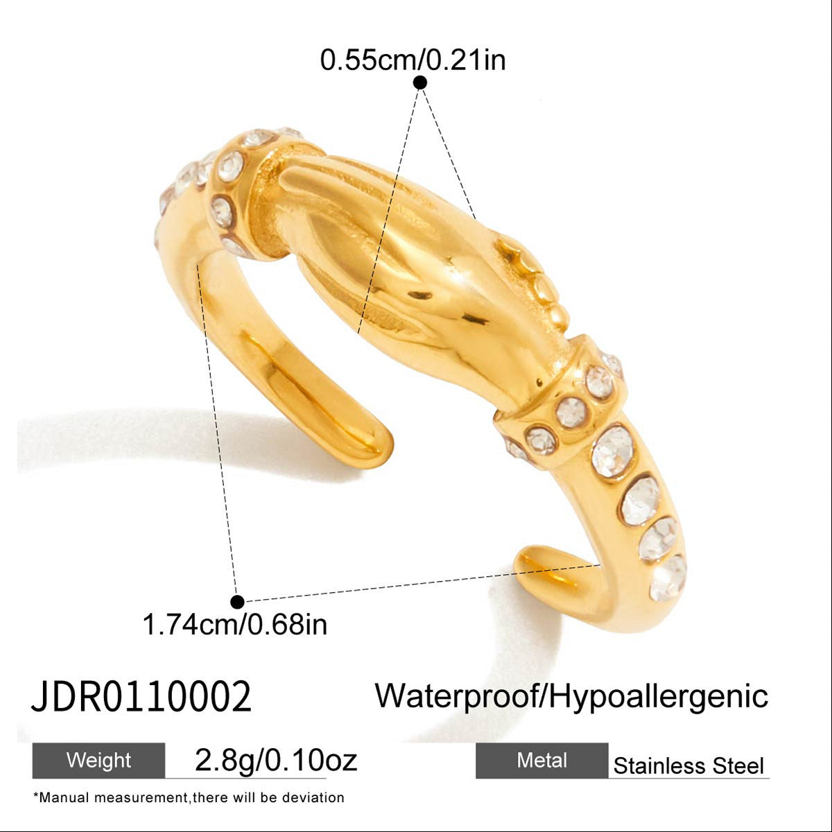 Gold Vintage Celestial Ring Set - Multi-Style Star Moon Pearl Statement Rings for Women