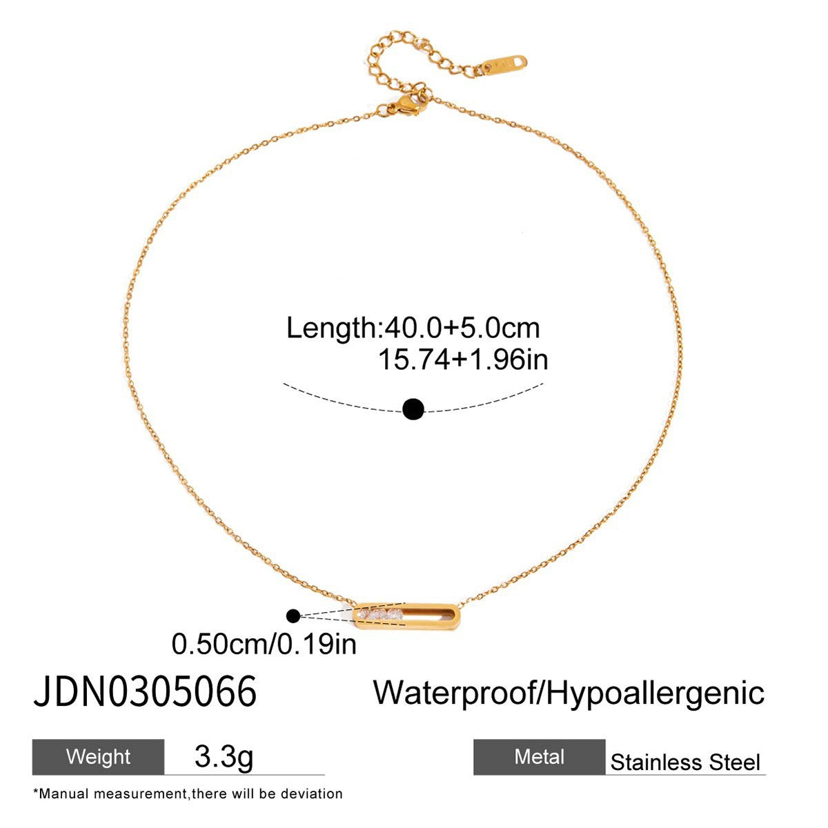 Gold Geometric Pendant Necklace Set - Minimalist Multi-Style Dainty Necklaces for Women